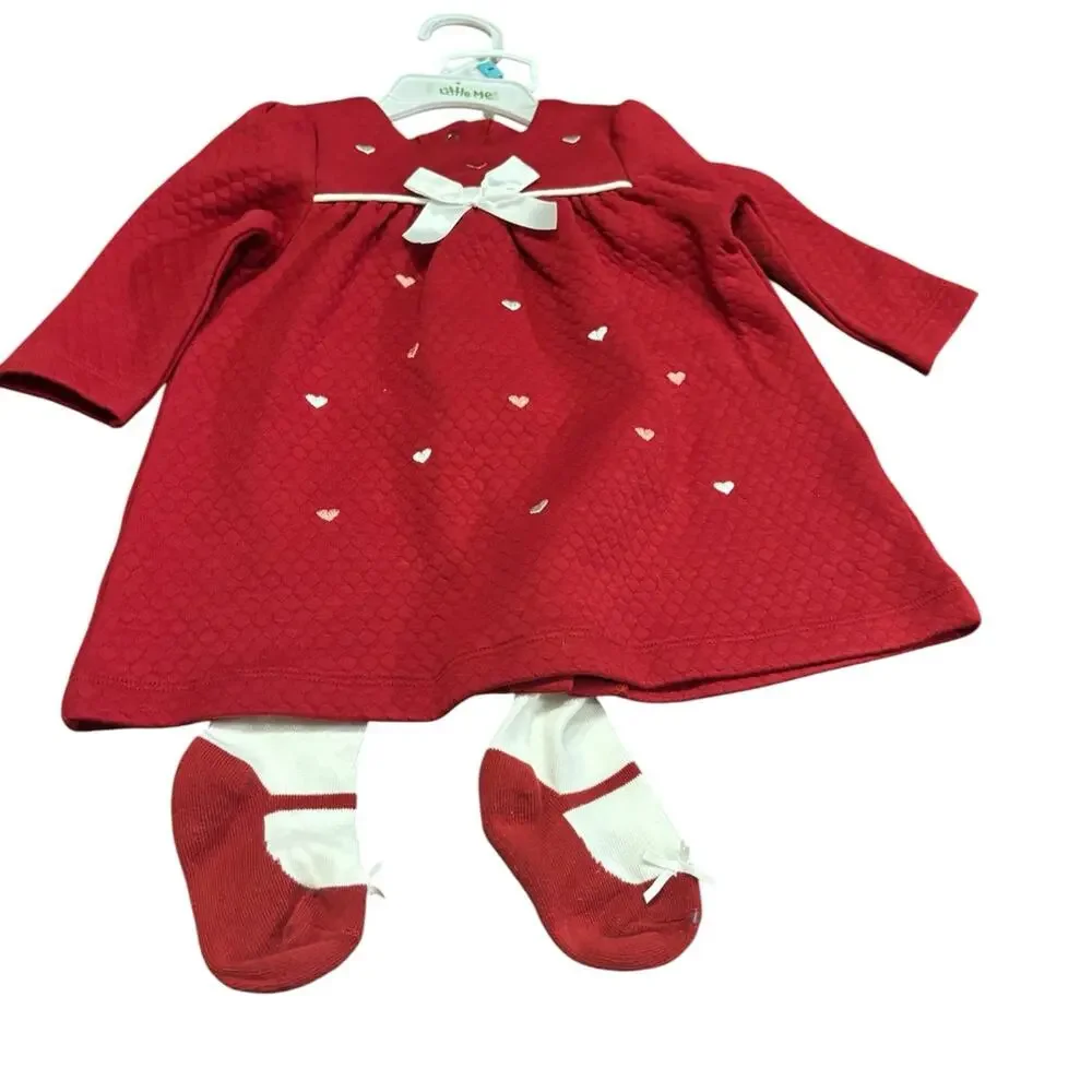 NWT 6M dress with tights by Little Me